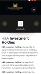 Mobile Screenshot of hainvestholding.com